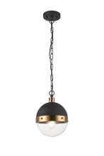 Matteo Lighting C61801AGCL - Torino Aged Gold Brass Pendant