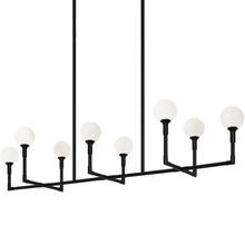Matteo Lighting C64808BKOP - Candlestix Black Chandelier