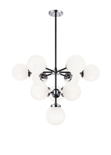Matteo Lighting C72310CHOP - Maru Chrome Chandelier