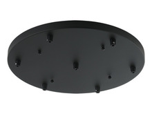 Matteo Lighting CP0107MB - Multi Ceiling Canopy Matte Black Canopy