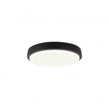 Matteo Lighting M16112MB - Zane Matte Black Flush Mounts
