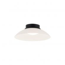 Matteo Lighting M16401MBFR - Luna Matte Black Flush Mounts