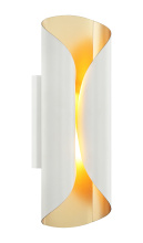 Matteo Lighting S01612WH - Ripcurl White Wall Sconce