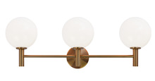 Matteo Lighting S06003AGOP - Cosmo Aged Gold Brass Wall Sconce