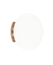 Matteo Lighting WX12111AGOP - Mayu Aged Gold Brass Wall Sconce / Ceiling Mount