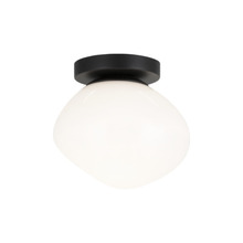 Matteo Lighting WX63601BKOP - Melotte Black Wall Sconce / Ceiling Mount