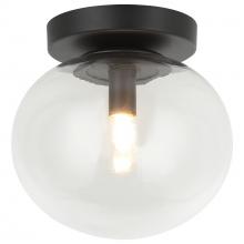 Matteo Lighting X38101MB - Bulbus Matte Black Ceiling Mount