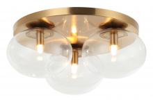 Matteo Lighting X38103AG - Bulbus Aged Gold Brass Ceiling Mount