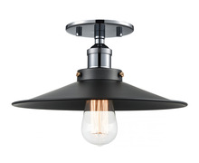 Matteo Lighting X46112CHBK - Bulstrode's Workshop Chrome Ceiling Mount