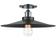 Matteo Lighting X46113CHBK - Bulstrode's Workshop Chrome Ceiling Mount