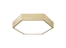 Matteo Lighting M12611OG - Hexol Oxidized Gold Flush Mounts