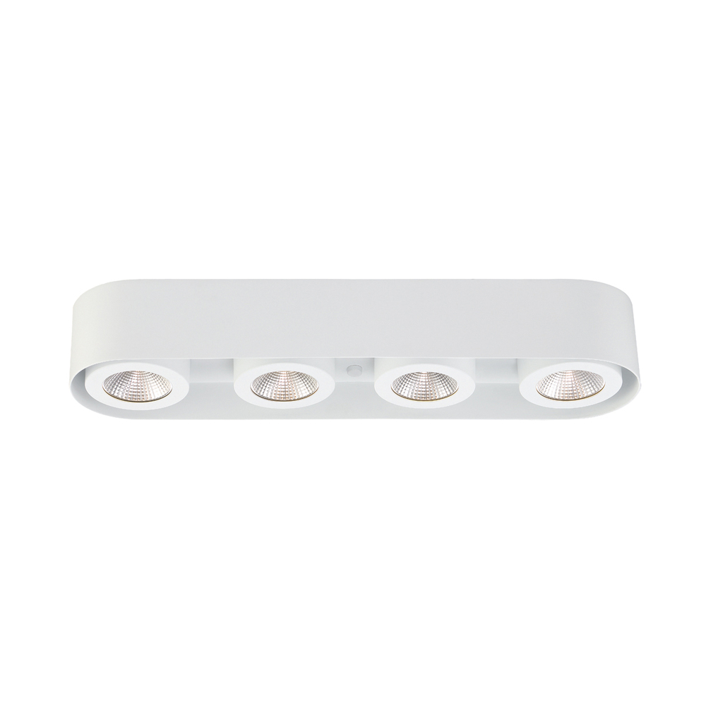Nymark, 4LT LED Surface Mnt, Wht