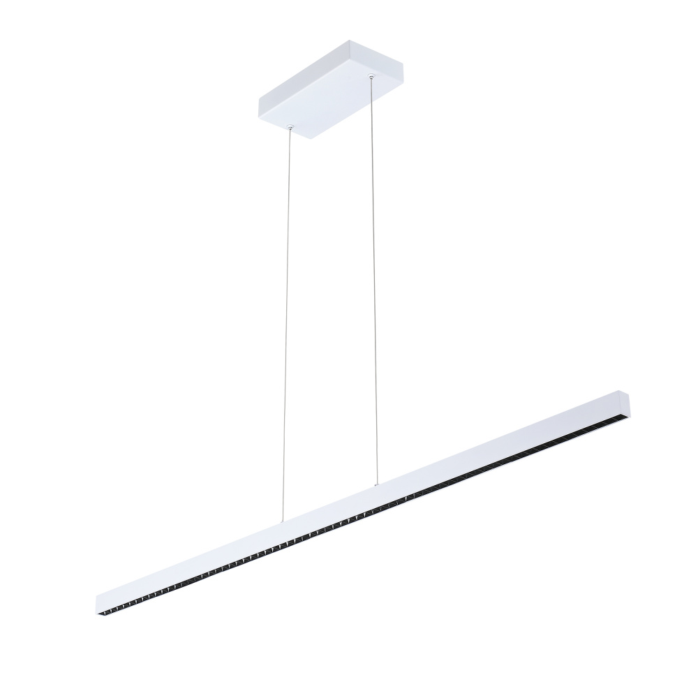 ZOLA LED Linear Dot Fixture in a Matte White finish featuring Adjustable LED Light Colour
