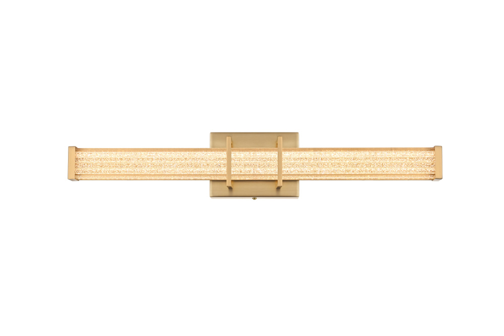 Ivaan 24 inch LED Wall Sconce in Satin Gold