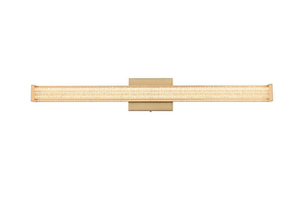 Jaxx 31 inch LED Wall Sconce in Satin Gold