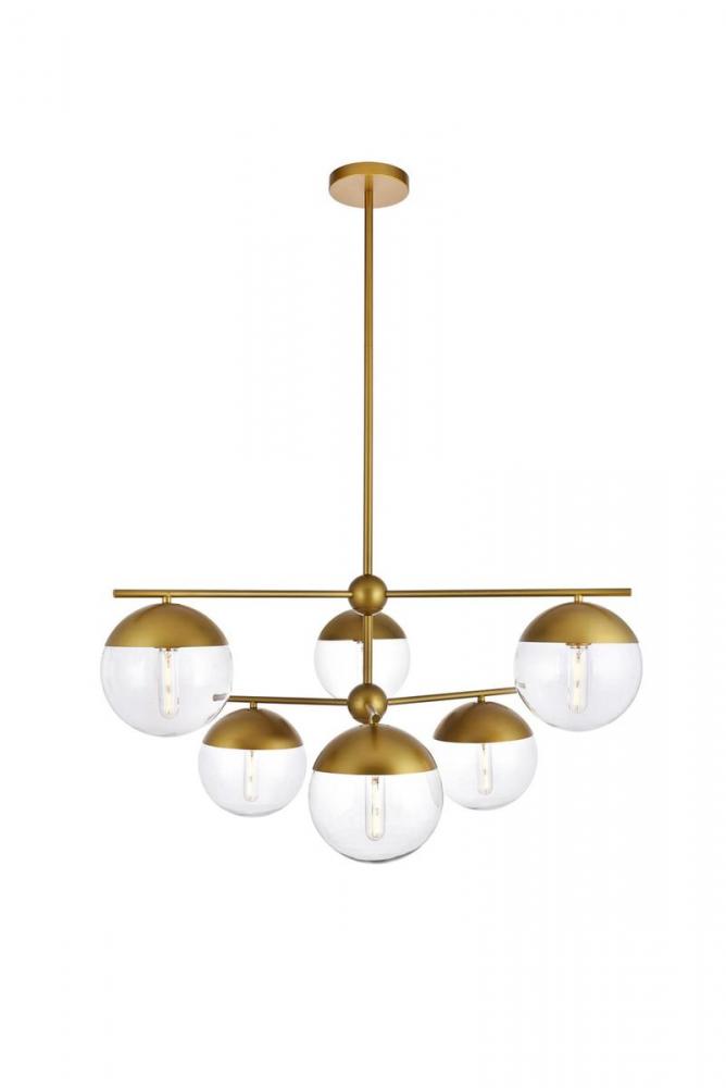 Eclipse Hang D36"H17"L6 BR CL