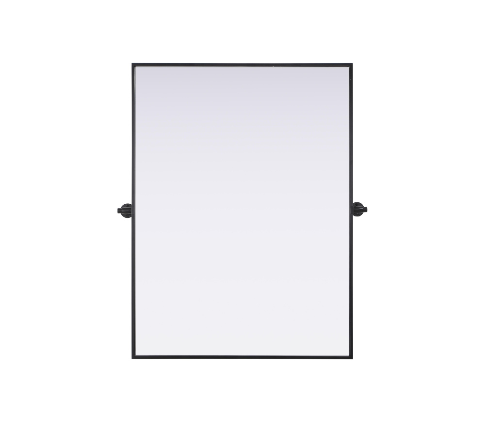 Amoura 40x30 Pivot Mirror in Black
