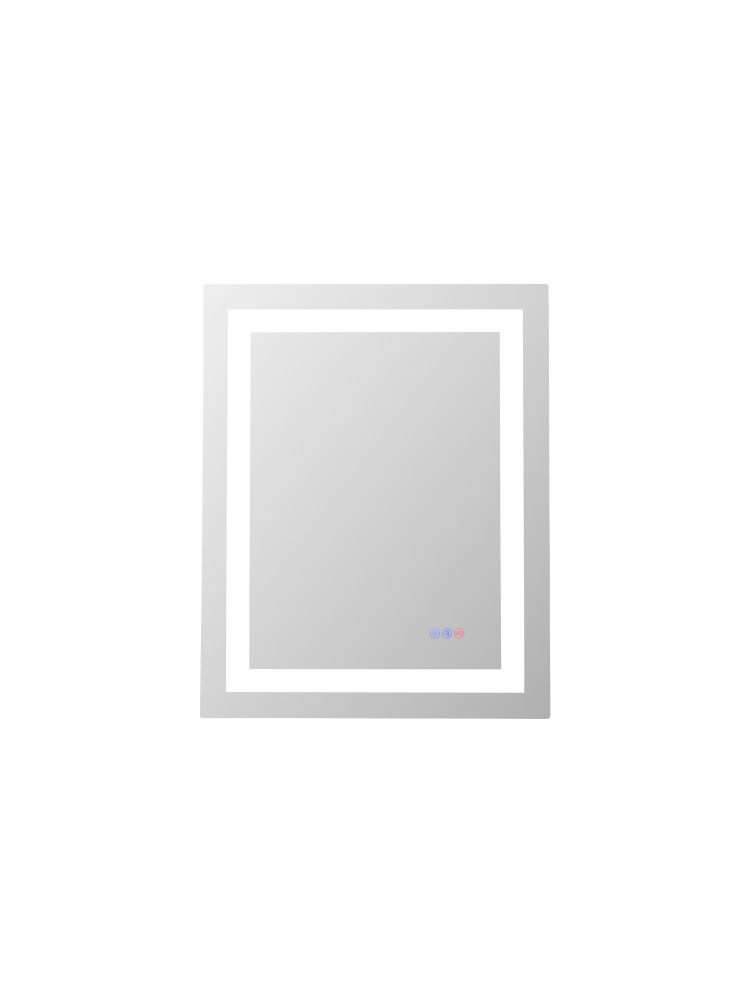 Riven 30x24 LED Mirror, Adjustable Color 3000K/4200K/6400K