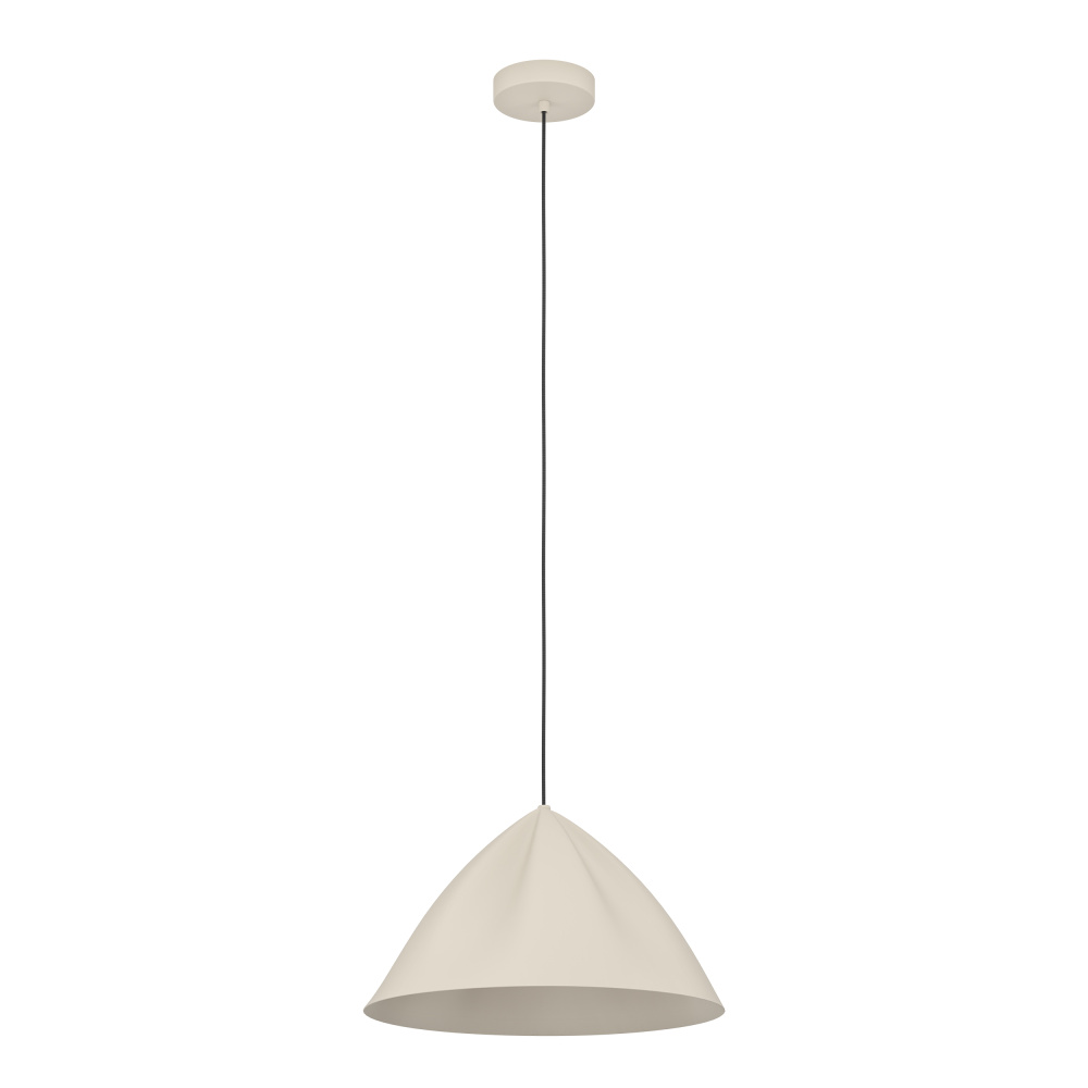 1 LT Pendant w/ Sandy Finish & Sandy Metal Shade
